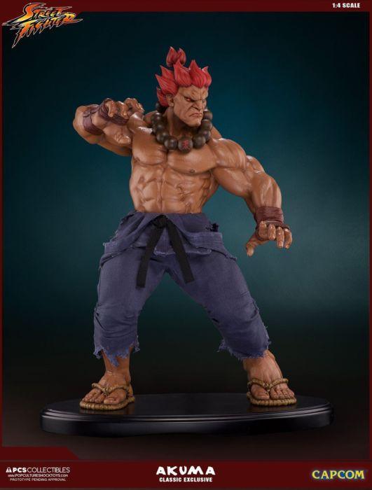 PCSAKUMA01 Street Fighter - Akuma 10th Anniversary 1:4 Scale Mixed Media Statue - Pop Culture Shock Collectables - Titan Pop Culture