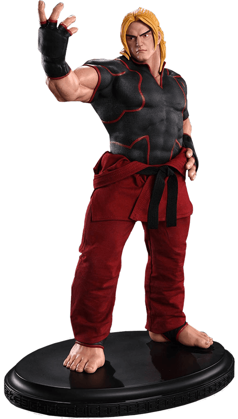 PCSKENM001 Street Fighter V - Ken Masters 1:4 Scale Statue - Pop Culture Shock Collectables - Titan Pop Culture