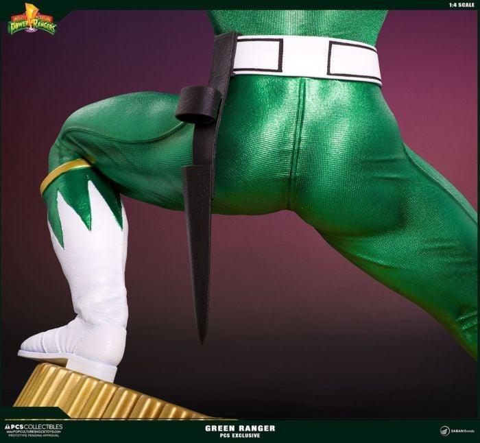 PCSMMPRGRN001 Power Rangers - Green Ranger 1:4 Scale Statue - Pop Culture Shock Collectables - Titan Pop Culture