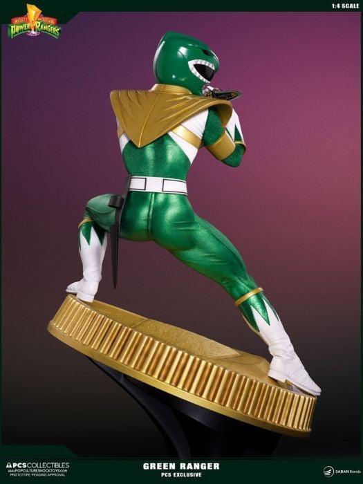 PCSMMPRGRN001 Power Rangers - Green Ranger 1:4 Scale Statue - Pop Culture Shock Collectables - Titan Pop Culture