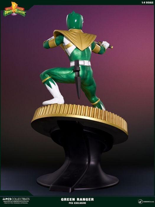 PCSMMPRGRN001 Power Rangers - Green Ranger 1:4 Scale Statue - Pop Culture Shock Collectables - Titan Pop Culture