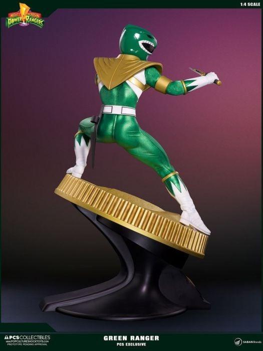 PCSMMPRGRN001 Power Rangers - Green Ranger 1:4 Scale Statue - Pop Culture Shock Collectables - Titan Pop Culture