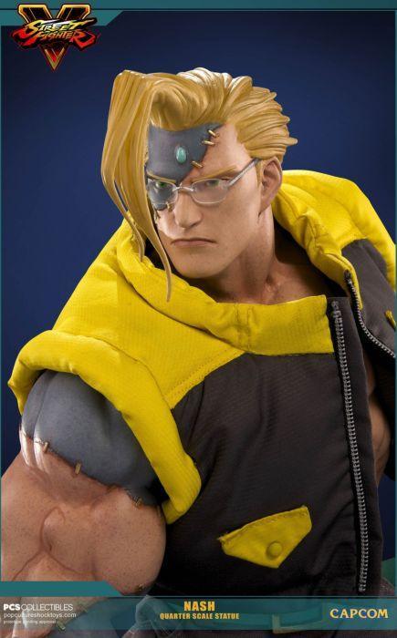 PCSNASH001 Street Fighter V - Nash 1:4 Scale Statue - Pop Culture Shock Collectables - Titan Pop Culture