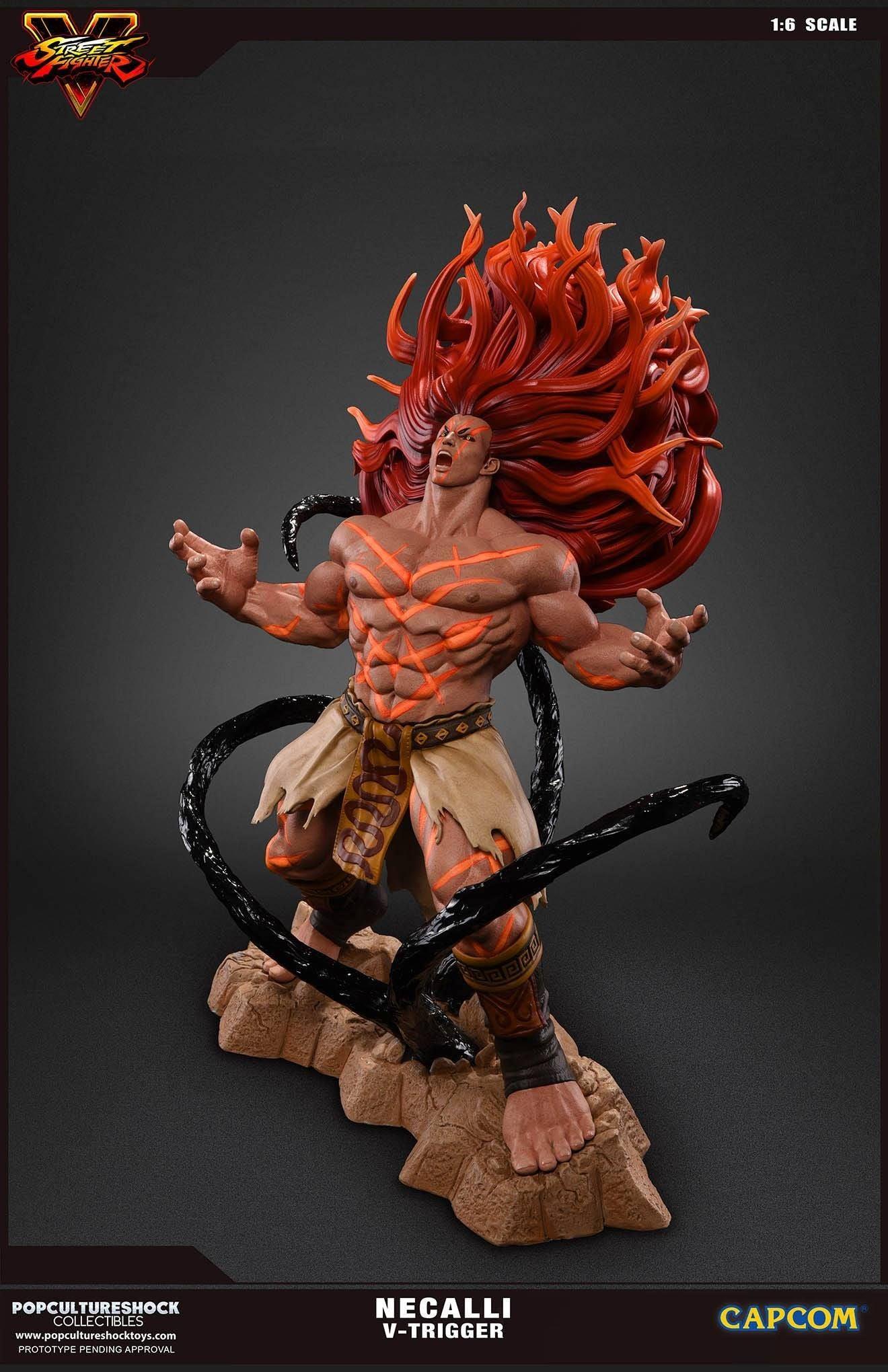 PCSNECALLI001 Street Fighter - Necalli 1:6 Scale Statue - Pop Culture Shock Collectables - Titan Pop Culture