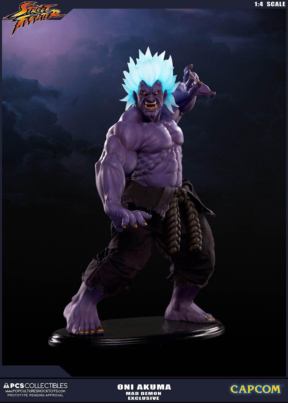 PCSONIAKUMA001 Street Fighter - Oni Akuma 1:4 Scale Statue - Pop Culture Shock Collectables - Titan Pop Culture