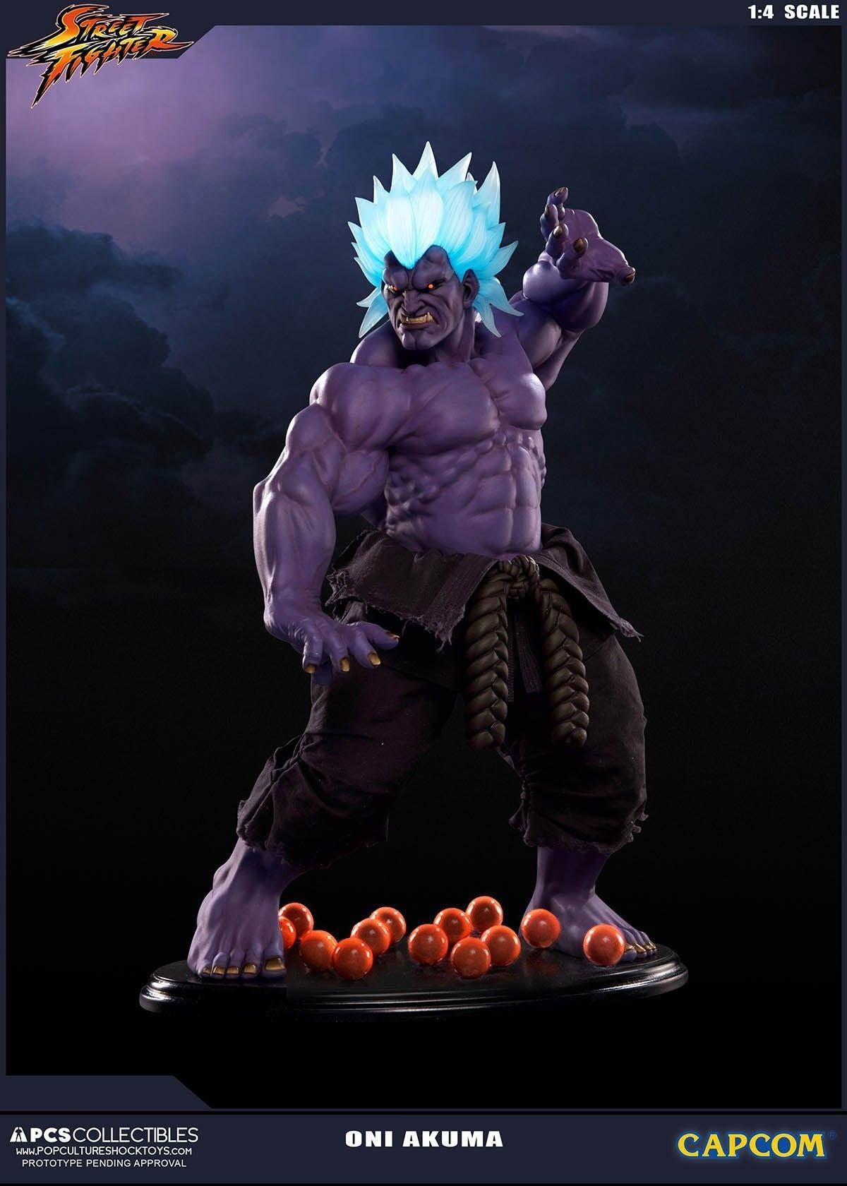 PCSONIAKUMA001 Street Fighter - Oni Akuma 1:4 Scale Statue - Pop Culture Shock Collectables - Titan Pop Culture