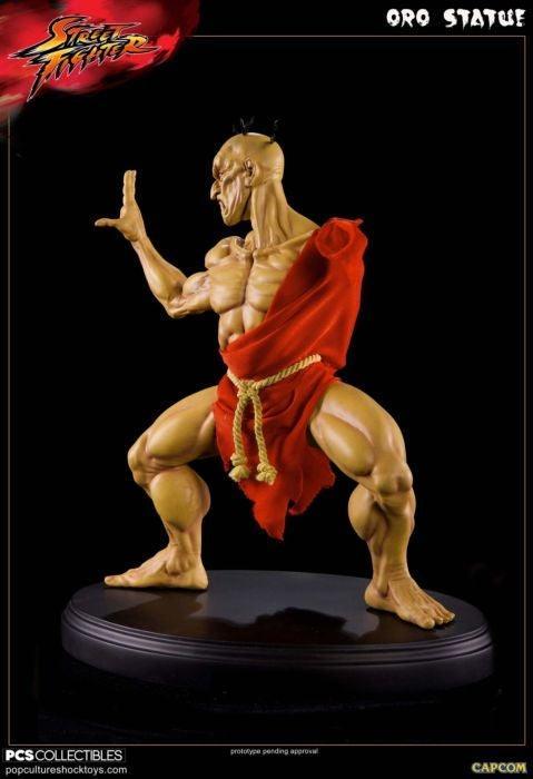 PCSSFORO001 Street Fighter - Oro 1:4 Scale Statue - Pop Culture Shock Collectables - Titan Pop Culture