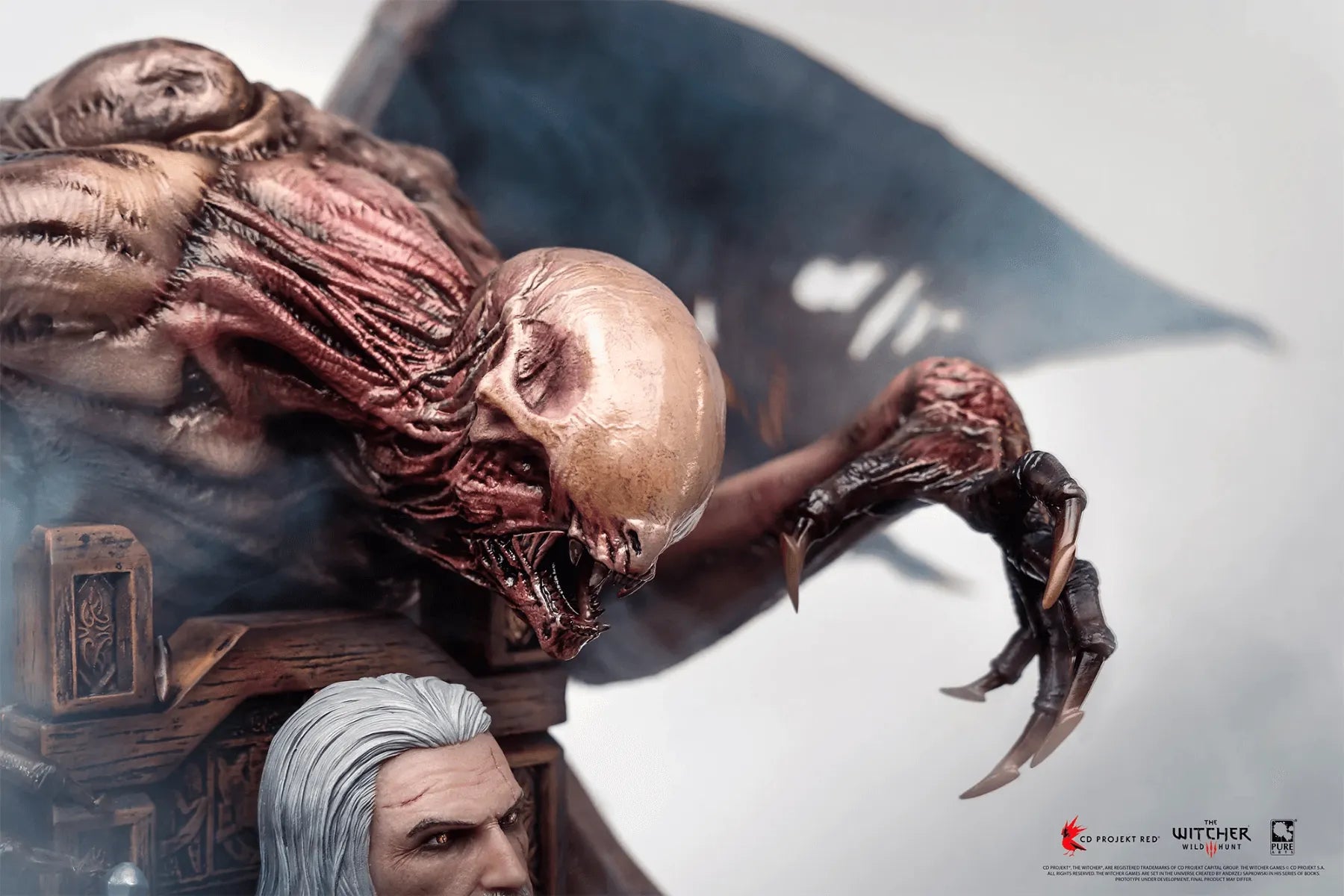 PURPA002TW The Witcher 3: Wild Hunt - Geralt 1:4 Scale Statue - Pure Arts - Titan Pop Culture