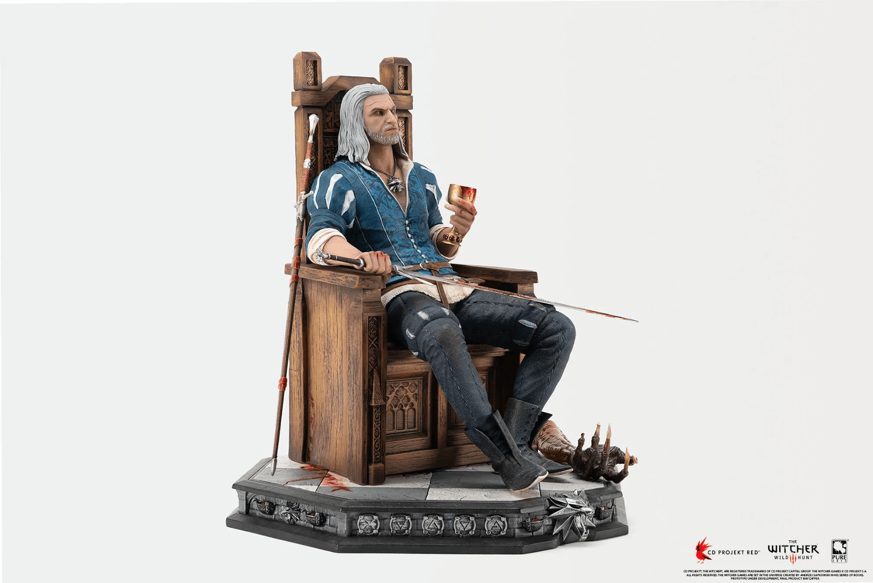 PURPA003TW The Witcher 3: Wild Hunt - Geralt 1:6 Scale Statue - Pure Arts - Titan Pop Culture