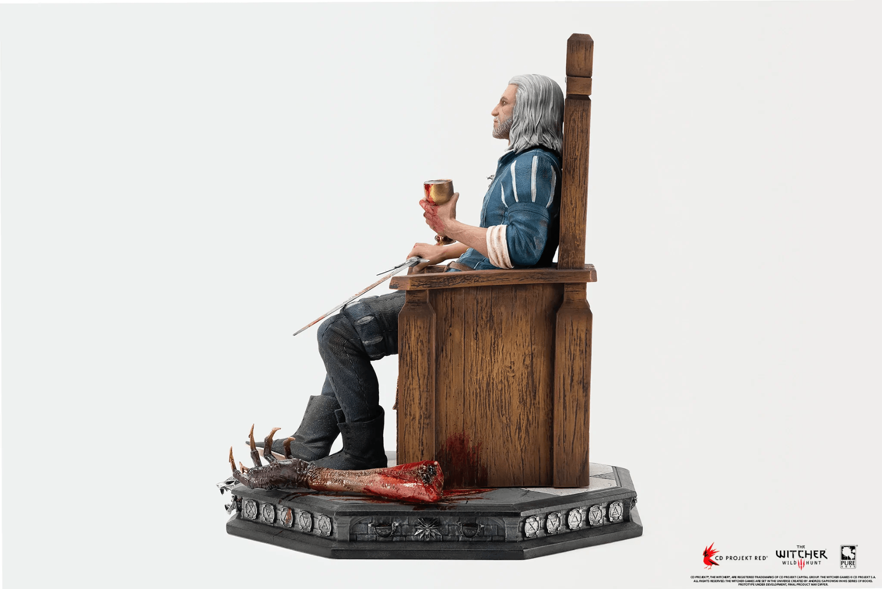 PURPA003TW The Witcher 3: Wild Hunt - Geralt 1:6 Scale Statue - Pure Arts - Titan Pop Culture