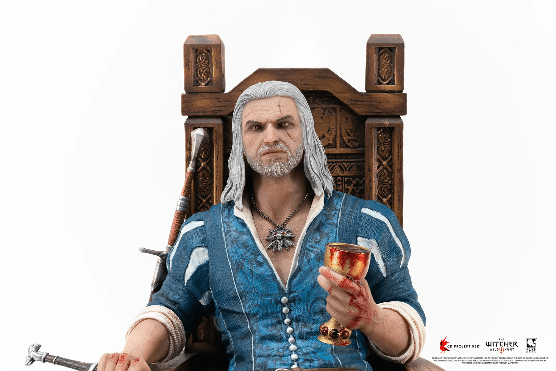 PURPA003TW The Witcher 3: Wild Hunt - Geralt 1:6 Scale Statue - Pure Arts - Titan Pop Culture