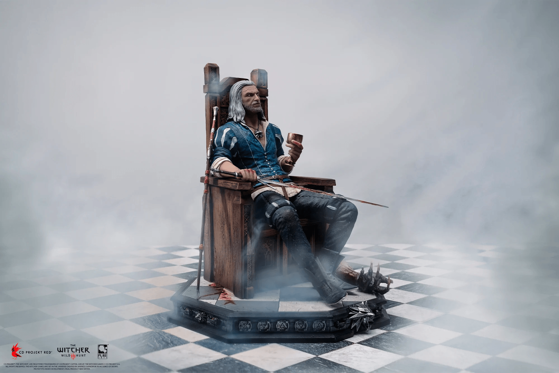 PURPA003TW The Witcher 3: Wild Hunt - Geralt 1:6 Scale Statue - Pure Arts - Titan Pop Culture