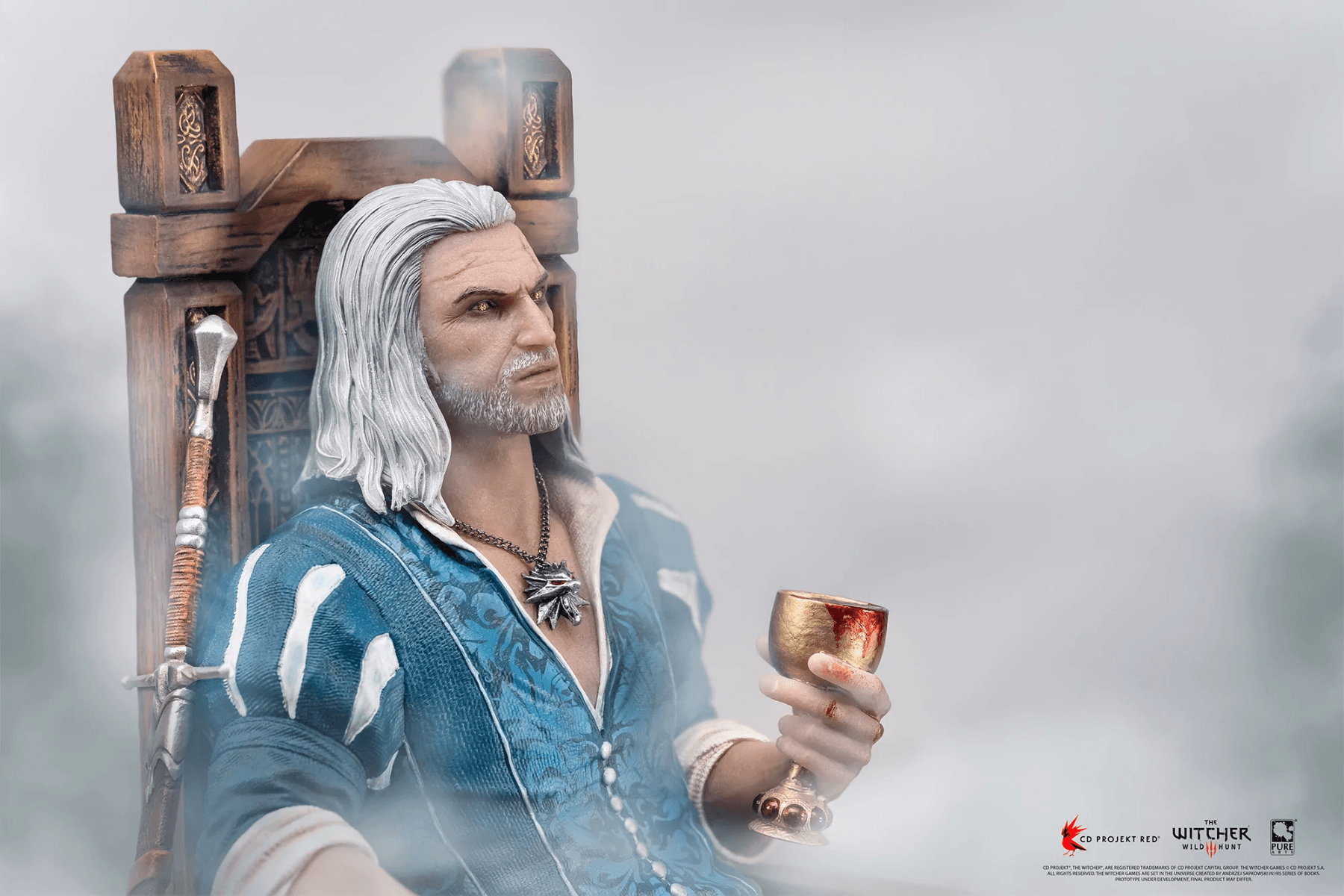 PURPA003TW The Witcher 3: Wild Hunt - Geralt 1:6 Scale Statue - Pure Arts - Titan Pop Culture