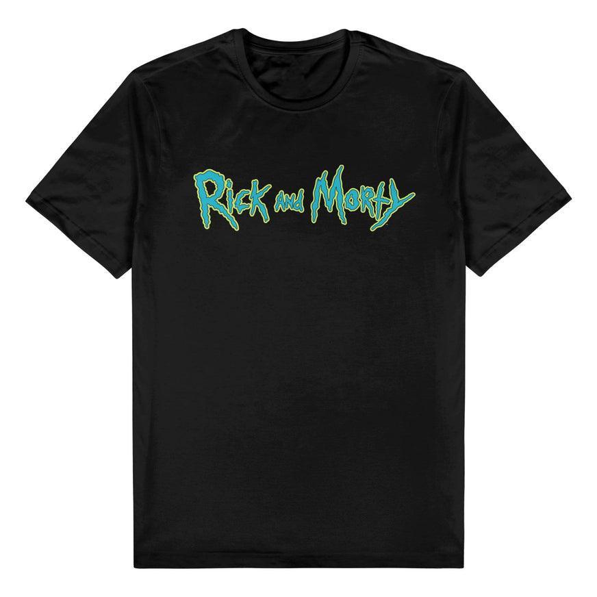 RM0382-SML Rick and Morty - Logo T-Shirt (Small) - Licensing Essentials - Titan Pop Culture