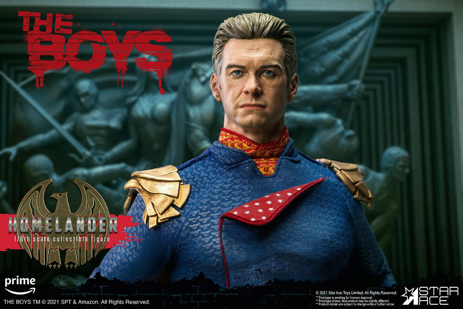 SATSA0106 The Boys - Homelander Deluxe 1:6 Scale 12" Action Figure - Star Ace Toys - Titan Pop Culture