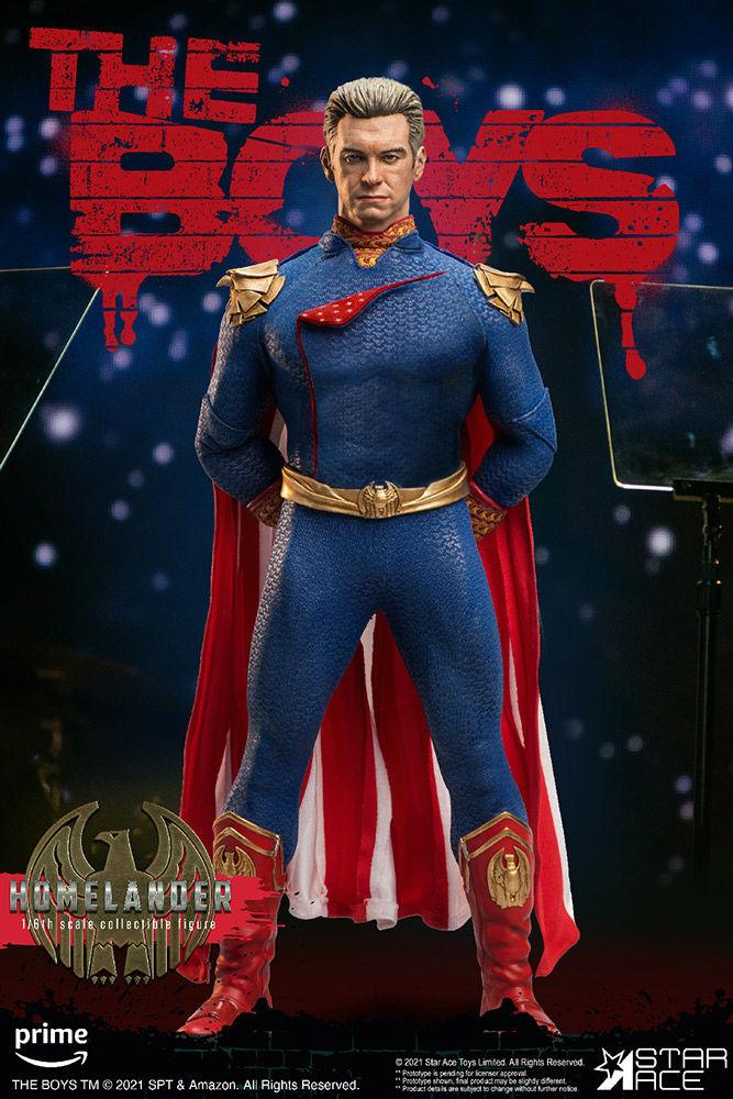 SATSA0106 The Boys - Homelander Deluxe 1:6 Scale 12" Action Figure - Star Ace Toys - Titan Pop Culture