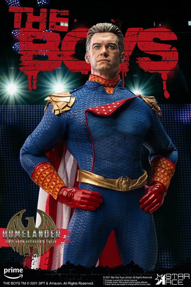 SATSA0106 The Boys - Homelander Deluxe 1:6 Scale 12" Action Figure - Star Ace Toys - Titan Pop Culture