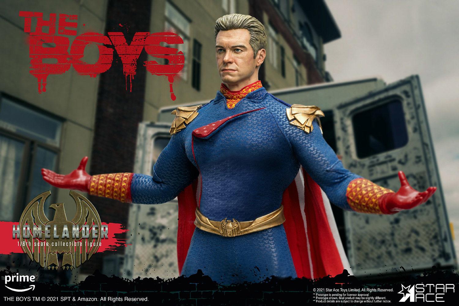 SATSA0106 The Boys - Homelander Deluxe 1:6 Scale 12" Action Figure - Star Ace Toys - Titan Pop Culture