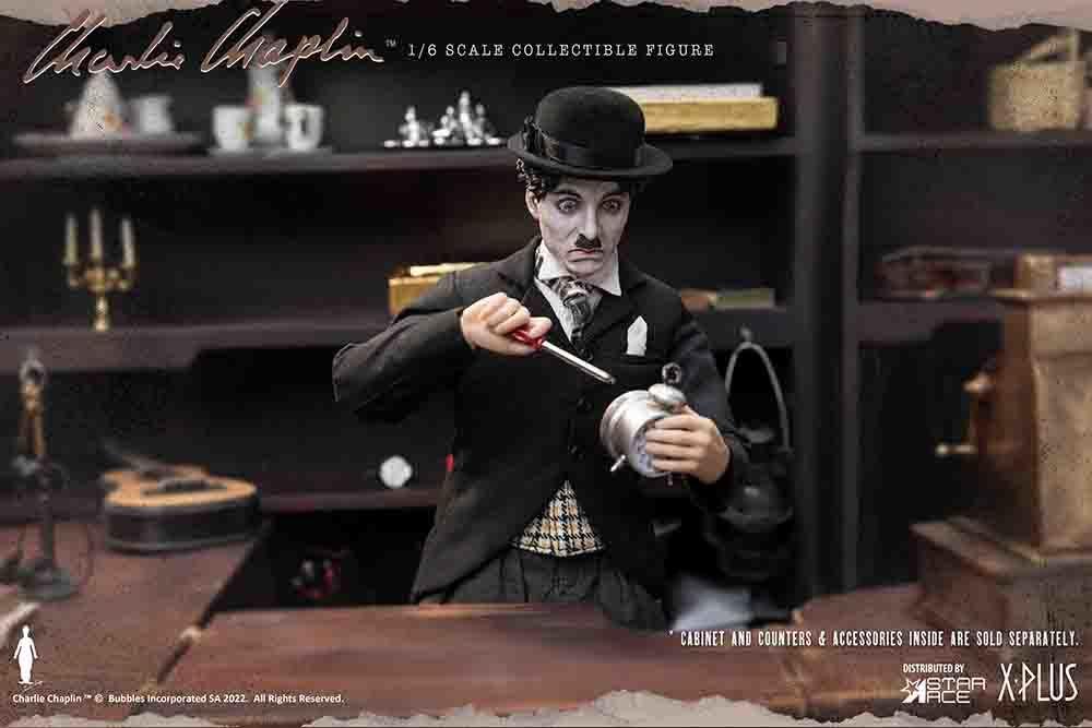 SATSA0109 Charlie Chaplin - Charlie Chaplin 1:6 Scale Action Figure Set - Star Ace Toys - Titan Pop Culture