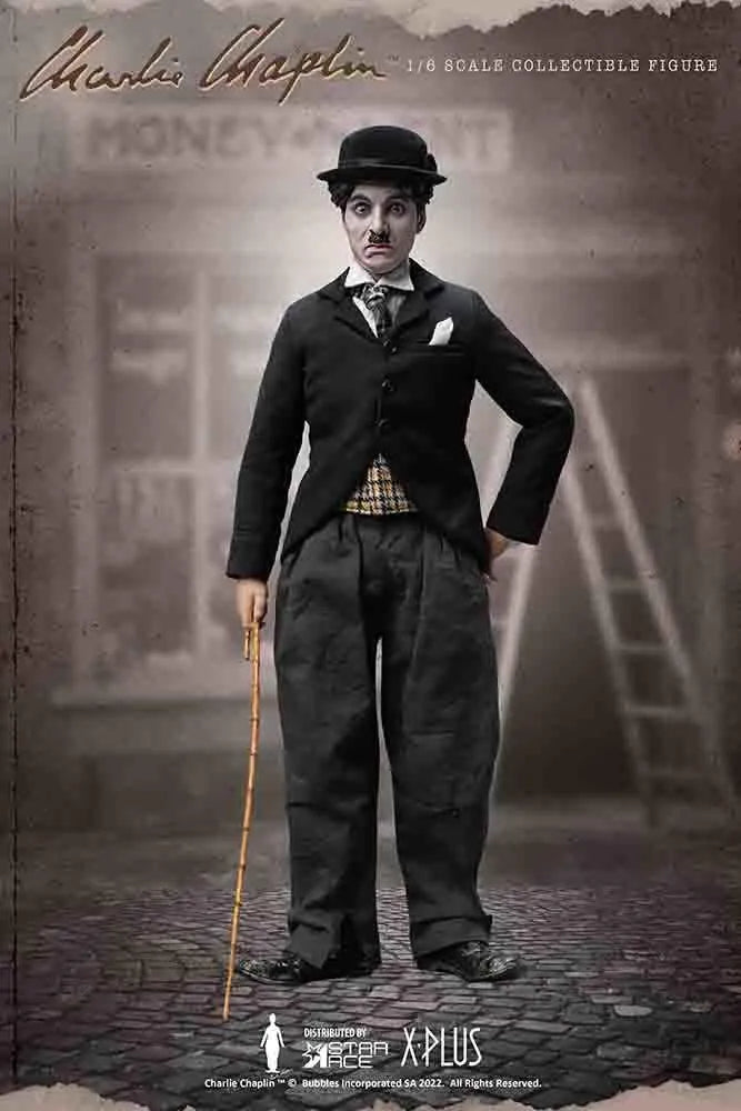 SATSA0109 Charlie Chaplin - Charlie Chaplin 1:6 Scale Action Figure Set - Star Ace Toys - Titan Pop Culture