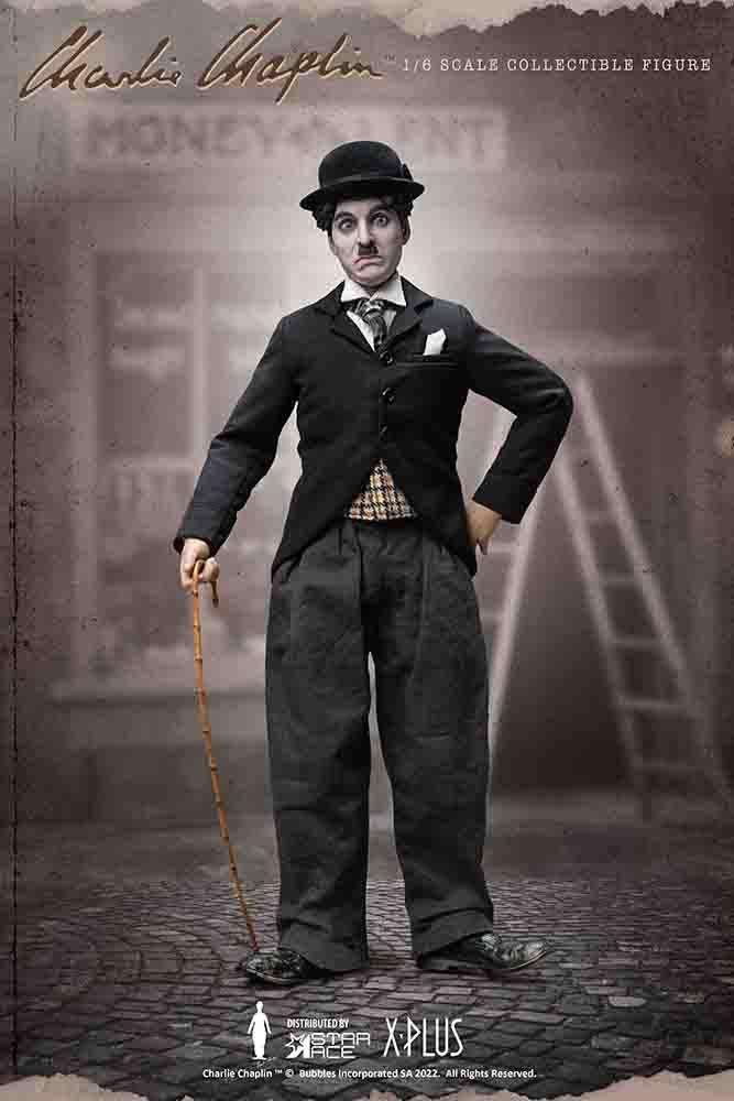 SATSA0109 Charlie Chaplin - Charlie Chaplin 1:6 Scale Action Figure Set - Star Ace Toys - Titan Pop Culture