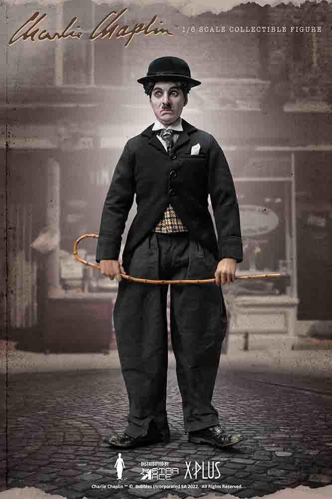 SATSA0109 Charlie Chaplin - Charlie Chaplin 1:6 Scale Action Figure Set - Star Ace Toys - Titan Pop Culture