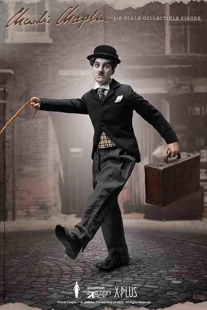 SATSA0109 Charlie Chaplin - Charlie Chaplin 1:6 Scale Action Figure Set - Star Ace Toys - Titan Pop Culture