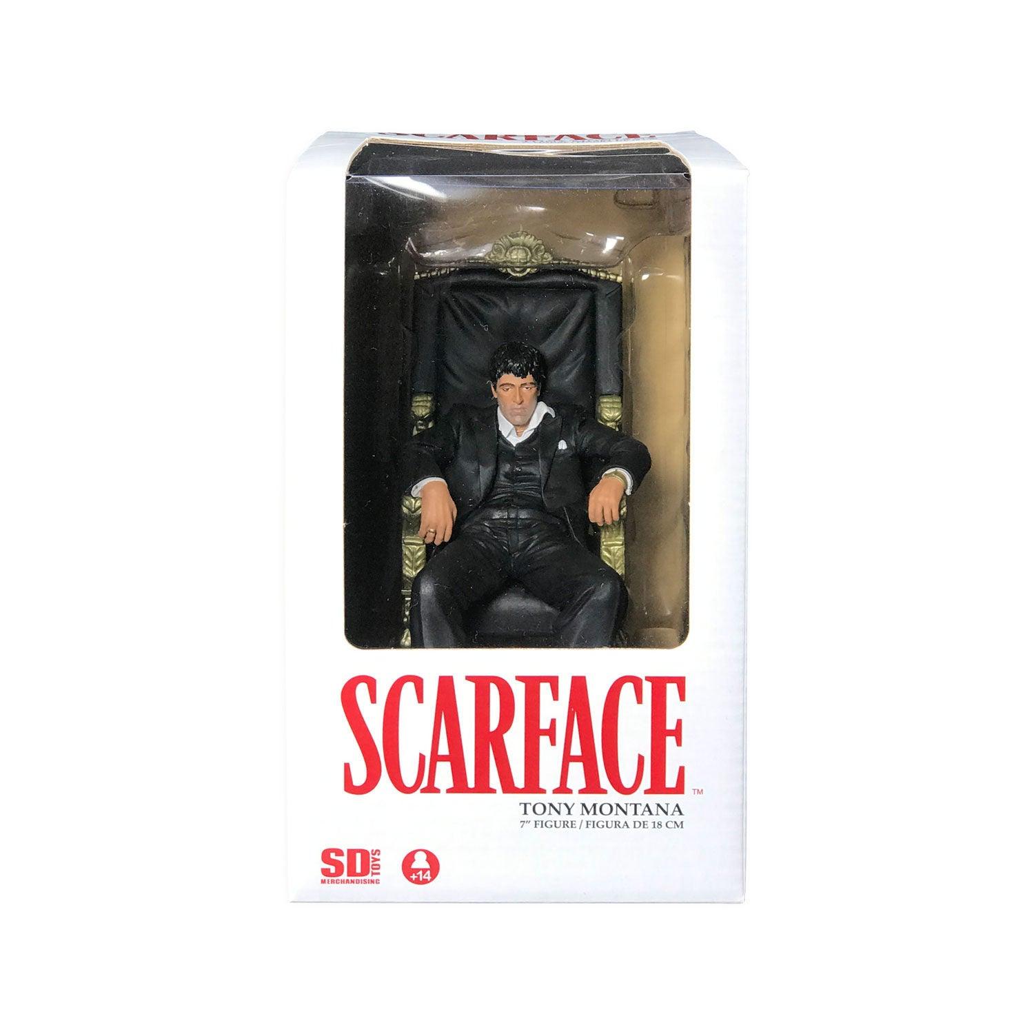 SDTUNI27515 Scarface - Tony Montana in Chair 7" Action Figure - SD Toys - Titan Pop Culture