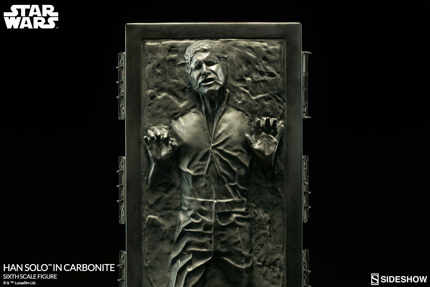 SID100310 Star Wars - Han Solo in Carbonite 12" Figure - Sideshow Collectibles - Titan Pop Culture