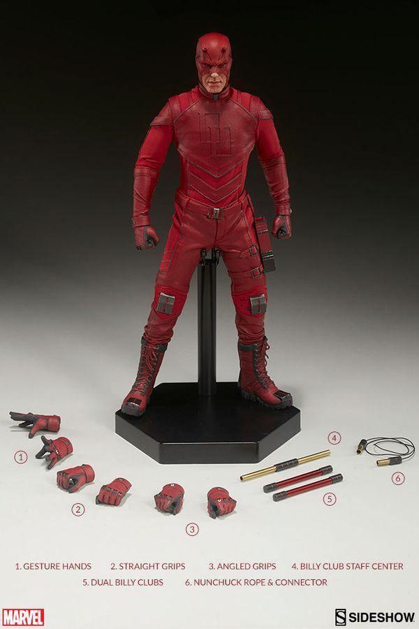 SID100344 Daredevil - Daredevil 12" 1:6 Scale Action Figure - Sideshow Collectibles - Titan Pop Culture