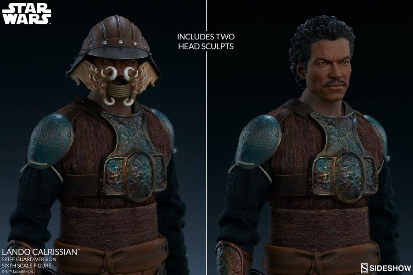 SID100429 Star Wars - Lando Calrissian (Skiff Guard) 1:6 Scale 12" Action Figure - Sideshow Collectibles - Titan Pop Culture