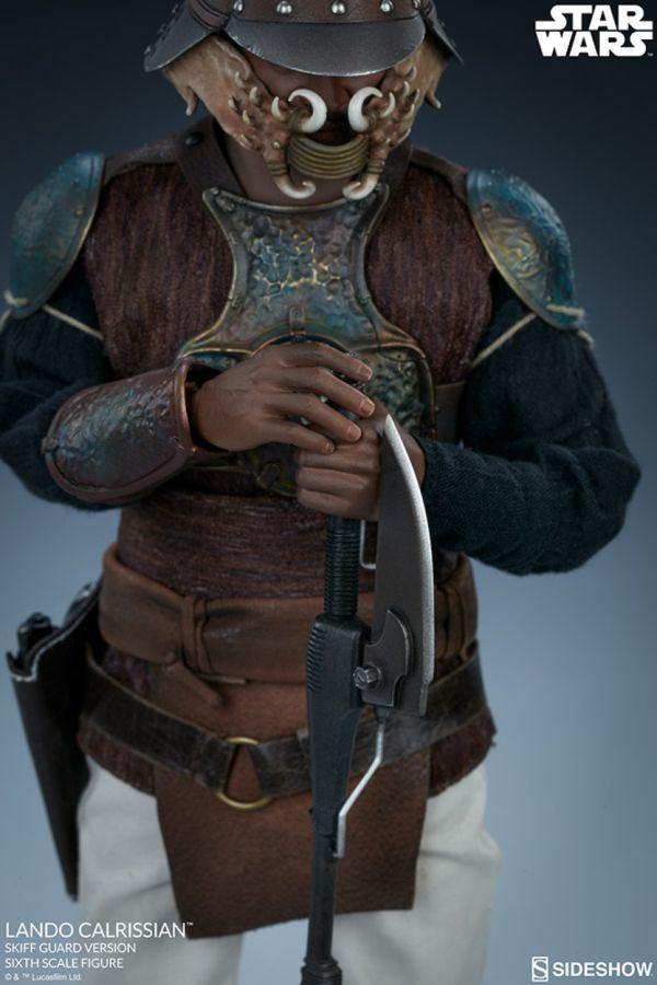 SID100429 Star Wars - Lando Calrissian (Skiff Guard) 1:6 Scale 12" Action Figure - Sideshow Collectibles - Titan Pop Culture