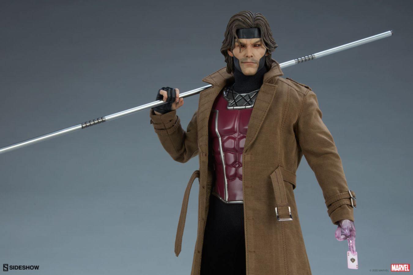 SID100439 X-Men - Gambit 12" Action Figure - Sideshow Collectibles - Titan Pop Culture