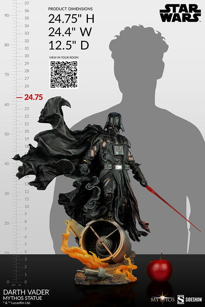 SID200369 Star Wars - Darth Vader Mythos Statue - Sideshow Collectibles - Titan Pop Culture