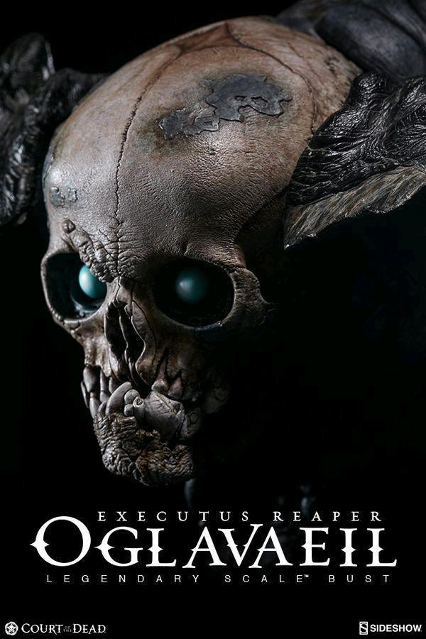 SID2005002 Court of the Dead - Executus Reaper Oglavaeil Bust - Sideshow Collectibles - Titan Pop Culture