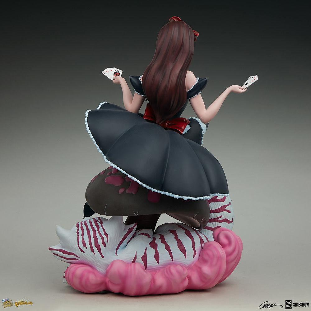 SID2005062 Fairytale Fantasies - Alice in Wonderland Game of Hearts Statue - Sideshow Collectibles - Titan Pop Culture