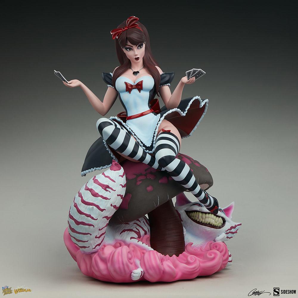 SID2005062 Fairytale Fantasies - Alice in Wonderland Game of Hearts Statue - Sideshow Collectibles - Titan Pop Culture