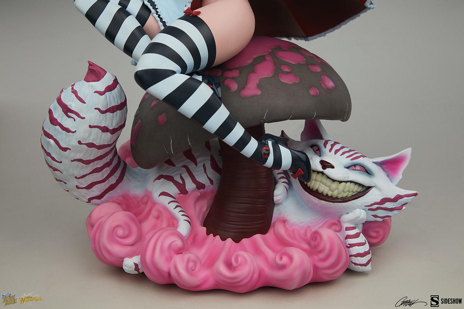 SID2005062 Fairytale Fantasies - Alice in Wonderland Game of Hearts Statue - Sideshow Collectibles - Titan Pop Culture