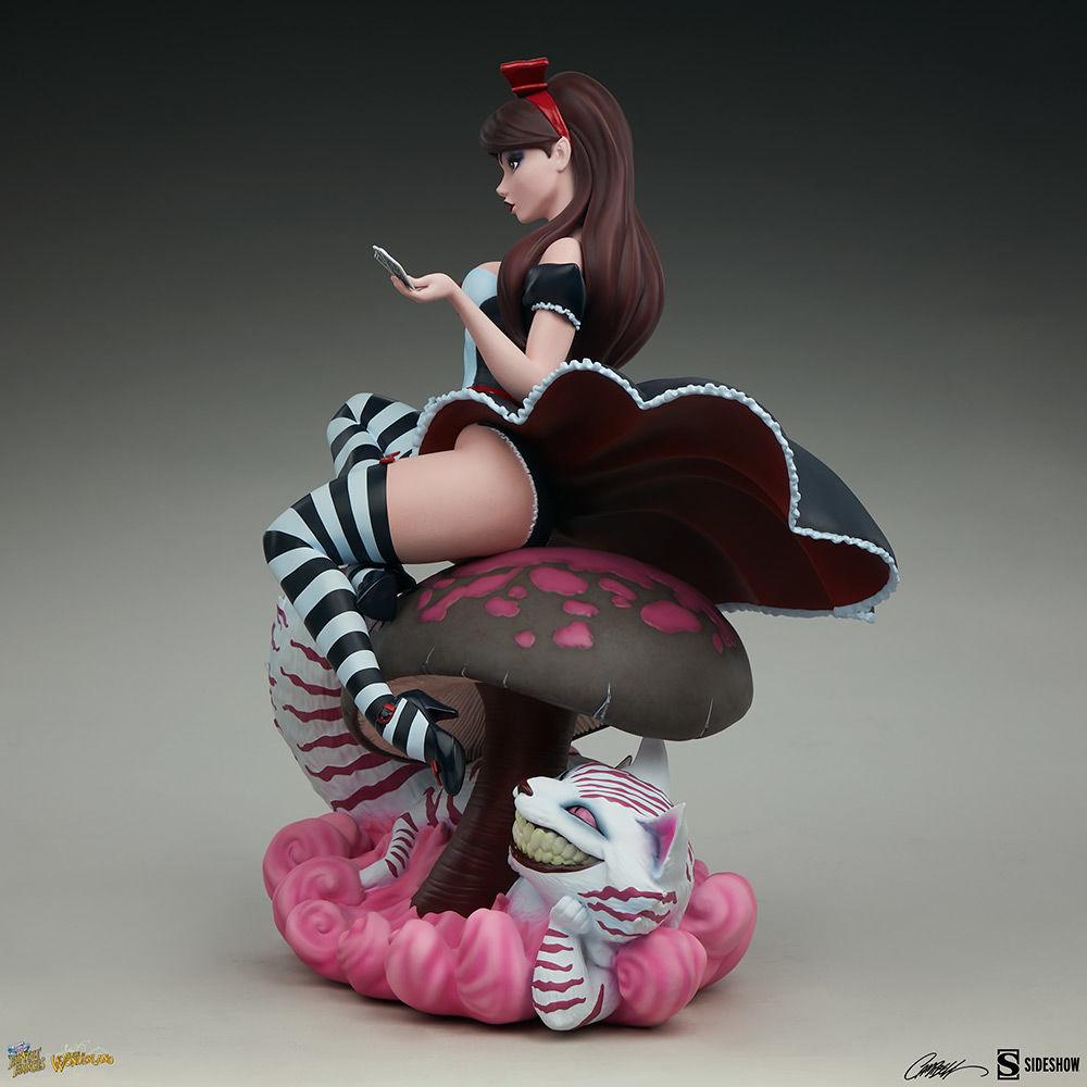 SID2005062 Fairytale Fantasies - Alice in Wonderland Game of Hearts Statue - Sideshow Collectibles - Titan Pop Culture