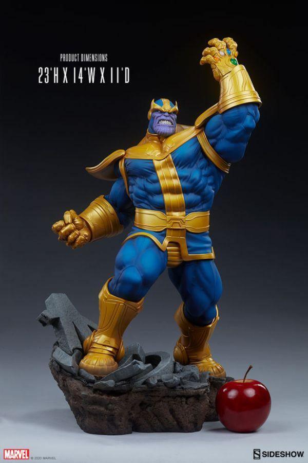 SID200570 Marvel Comics - Thanos Classic Statue - Sideshow Collectibles - Titan Pop Culture