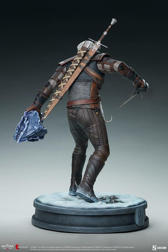 SID200601 The Witcher 3: Wild Hunt - Geralt Statue - Sideshow Collectibles - Titan Pop Culture