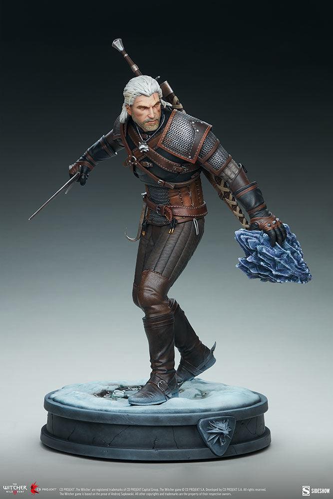 SID200601 The Witcher 3: Wild Hunt - Geralt Statue - Sideshow Collectibles - Titan Pop Culture