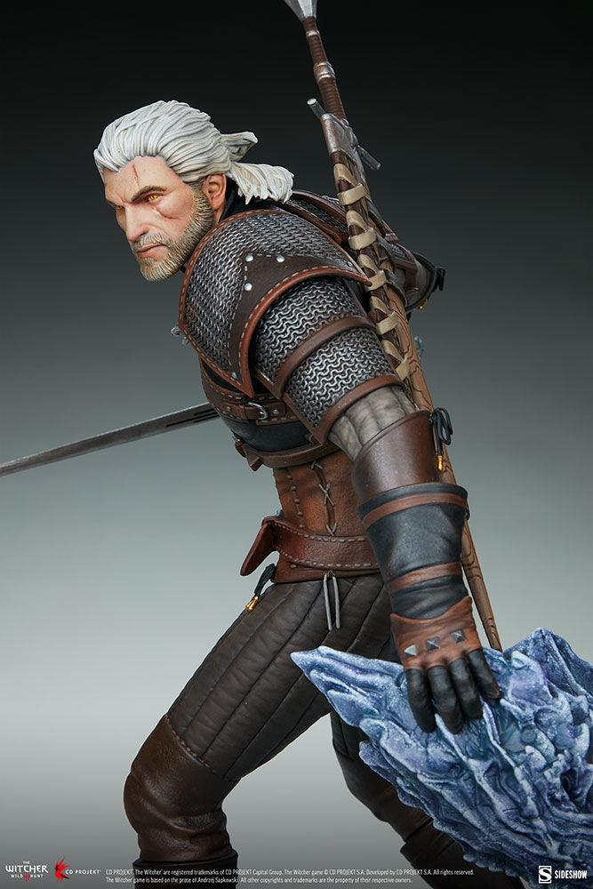 SID200601 The Witcher 3: Wild Hunt - Geralt Statue - Sideshow Collectibles - Titan Pop Culture