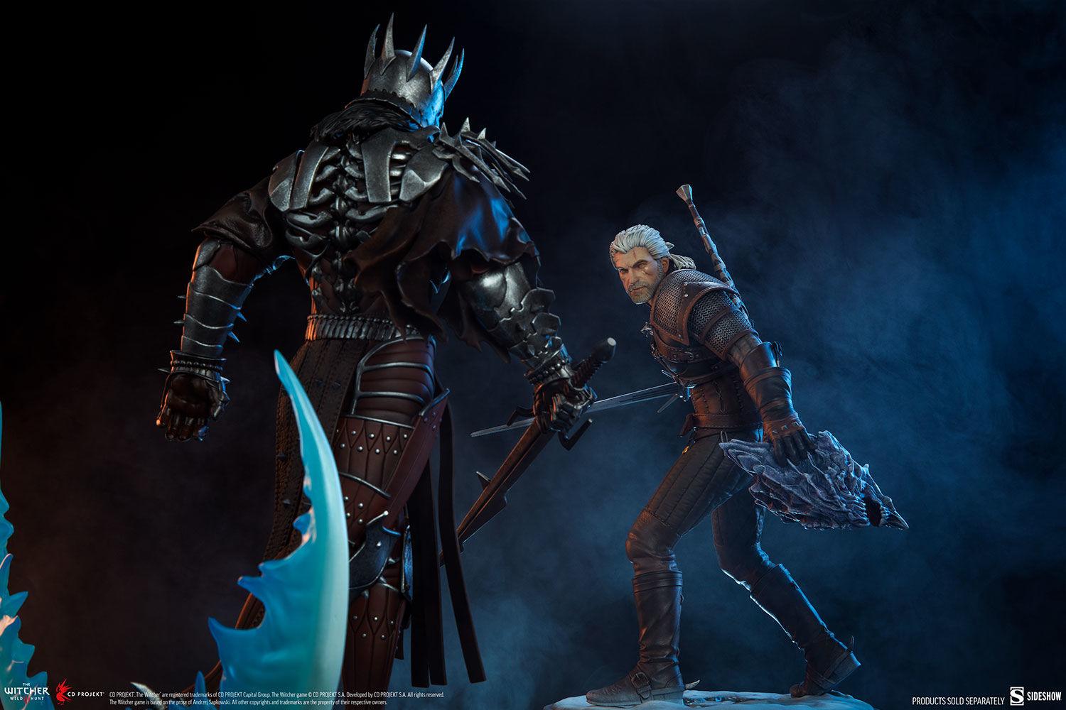 SID200601 The Witcher 3: Wild Hunt - Geralt Statue - Sideshow Collectibles - Titan Pop Culture