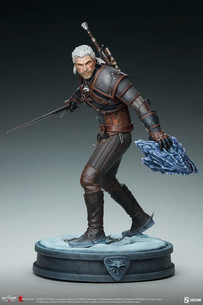 SID200601 The Witcher 3: Wild Hunt - Geralt Statue - Sideshow Collectibles - Titan Pop Culture