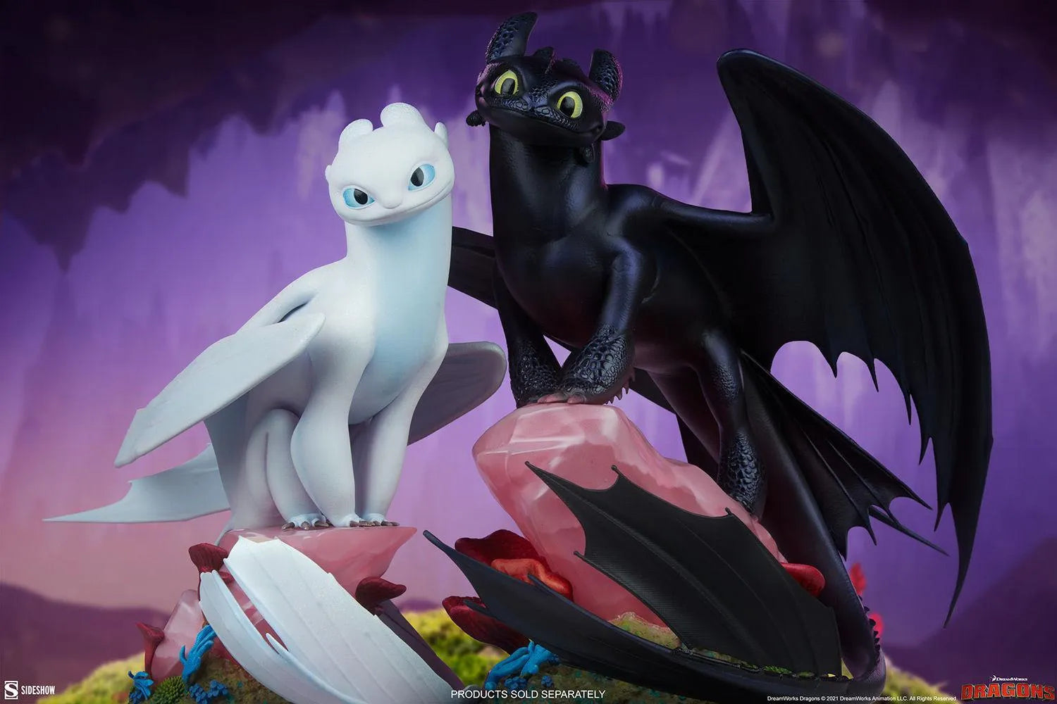 SID200616 How to Train Your Dragon - Light Fury Statue - Sideshow Collectibles - Titan Pop Culture