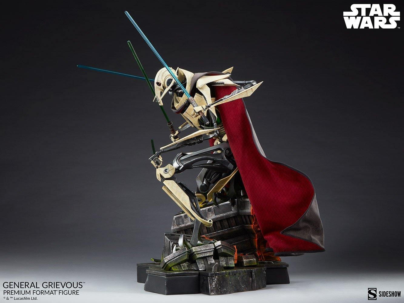 SID300260 Star Wars - General Grievous Premium Format Statue - Sideshow Collectibles - Titan Pop Culture