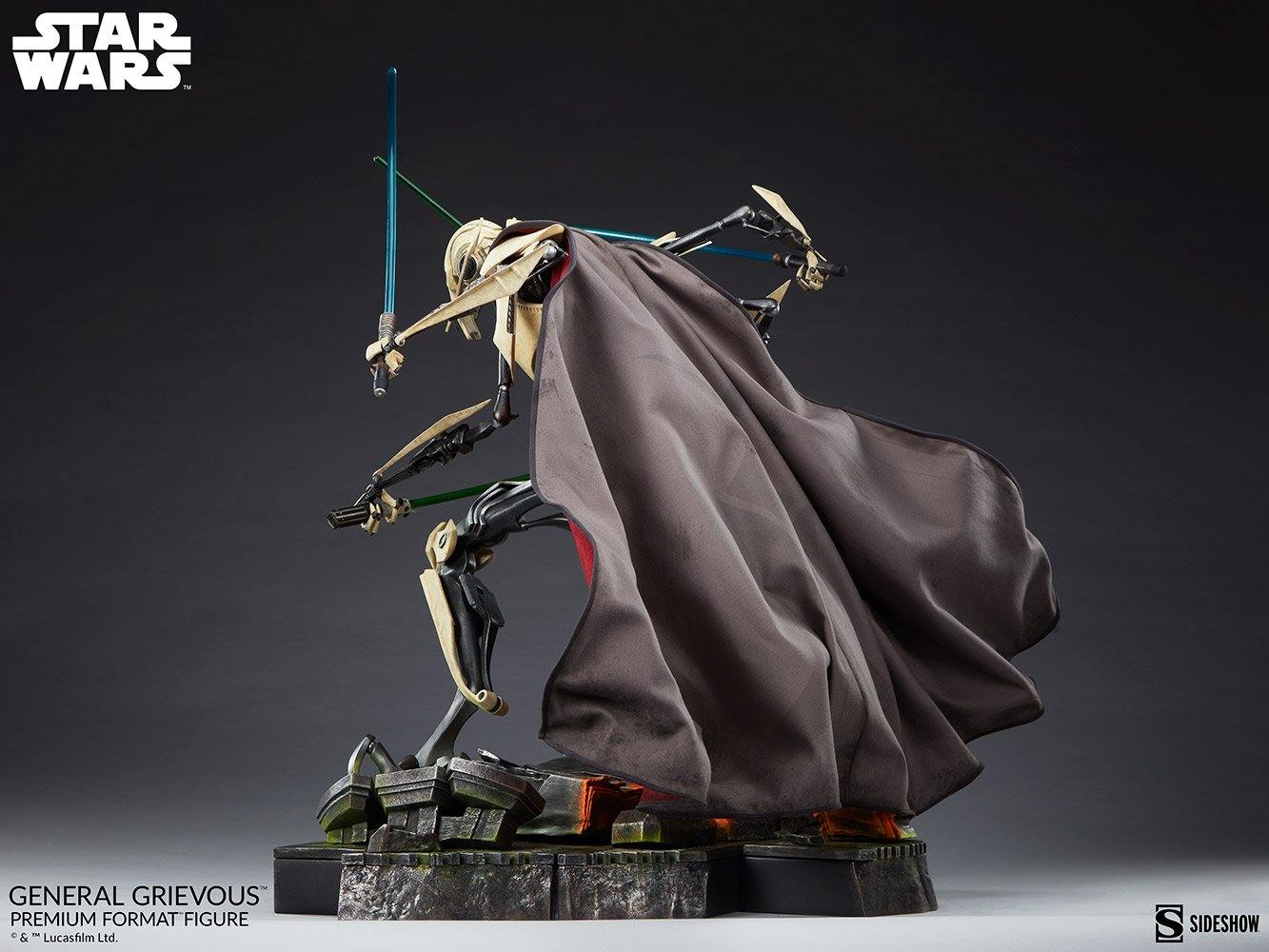 SID300260 Star Wars - General Grievous Premium Format Statue - Sideshow Collectibles - Titan Pop Culture