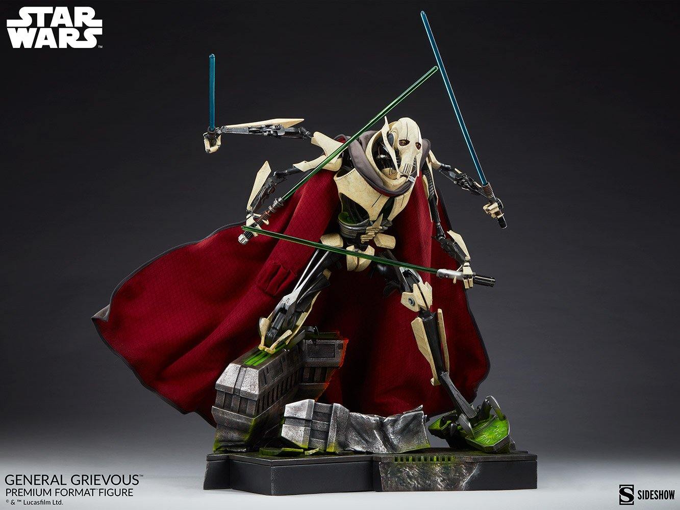 SID300260 Star Wars - General Grievous Premium Format Statue - Sideshow Collectibles - Titan Pop Culture