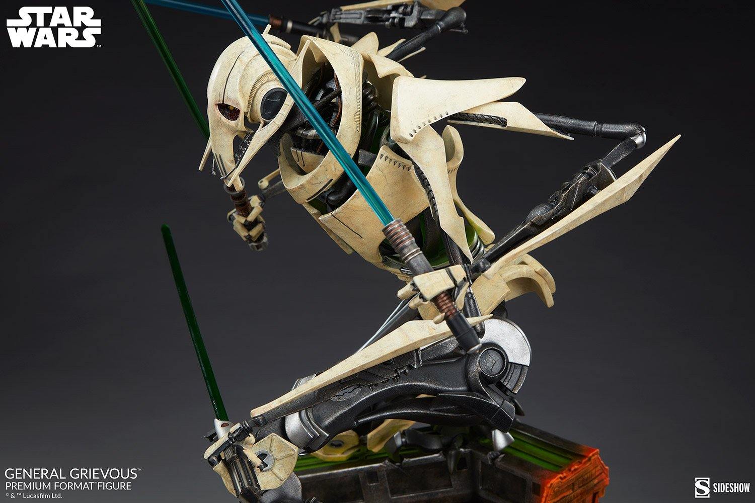 SID300260 Star Wars - General Grievous Premium Format Statue - Sideshow Collectibles - Titan Pop Culture